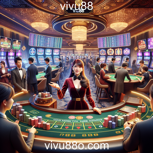 A Emocionante Experiência do Cassino Ao Vivo no vivu88